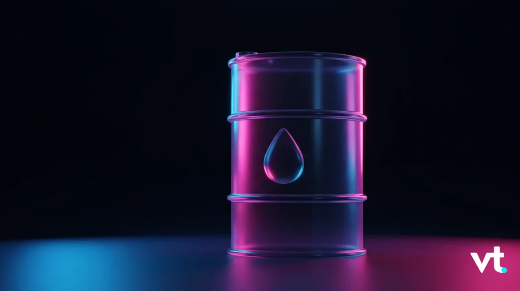 Crude oil barrel